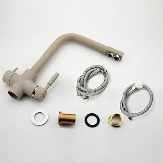 Смеситель для кухни Frap F4352-20 бежевый